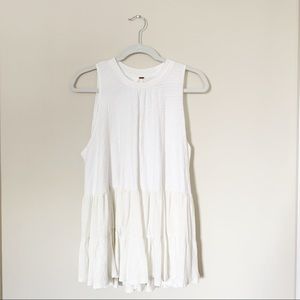 Free People white flowy top